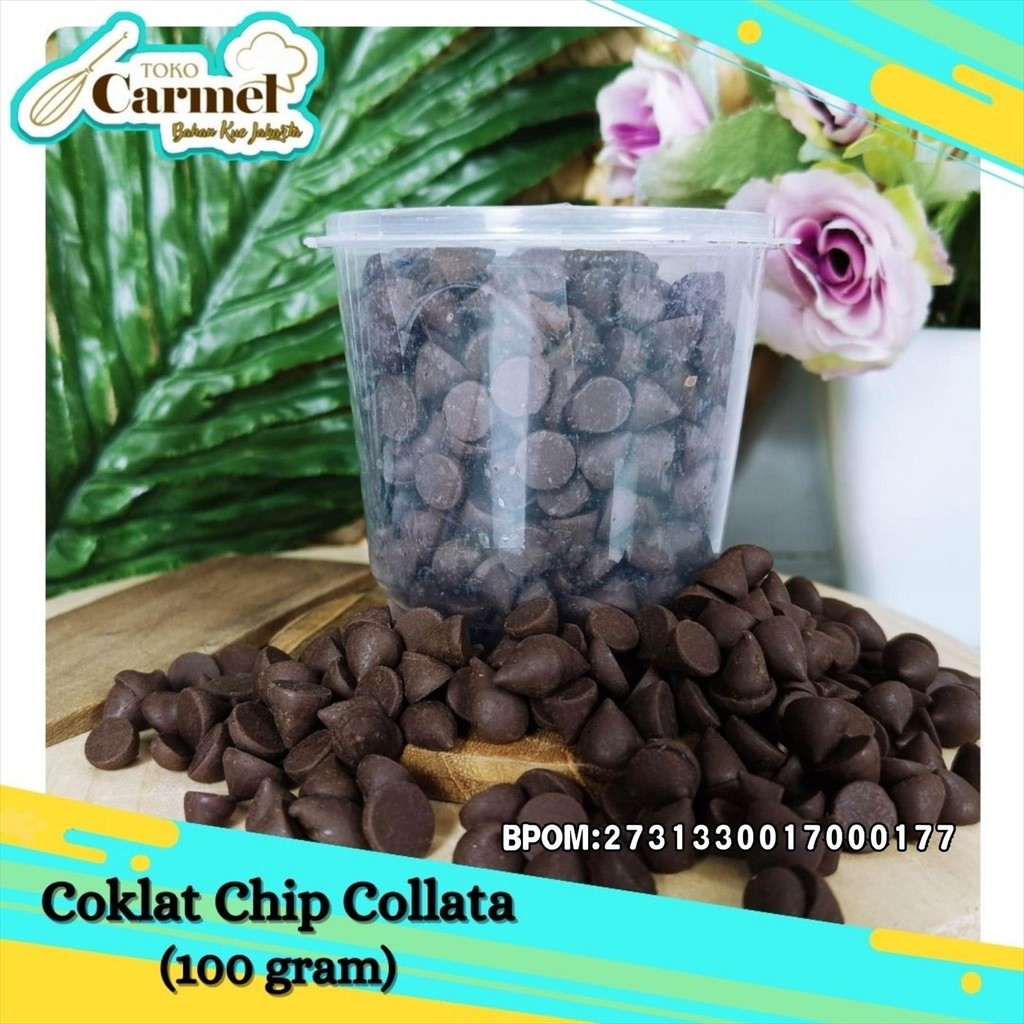 

Colatta Coklat Chip Kerucut - 100gr Coklat Compound