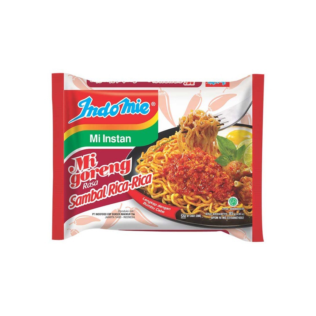 

Indomie Mie Goreng Sambal Rica Rica