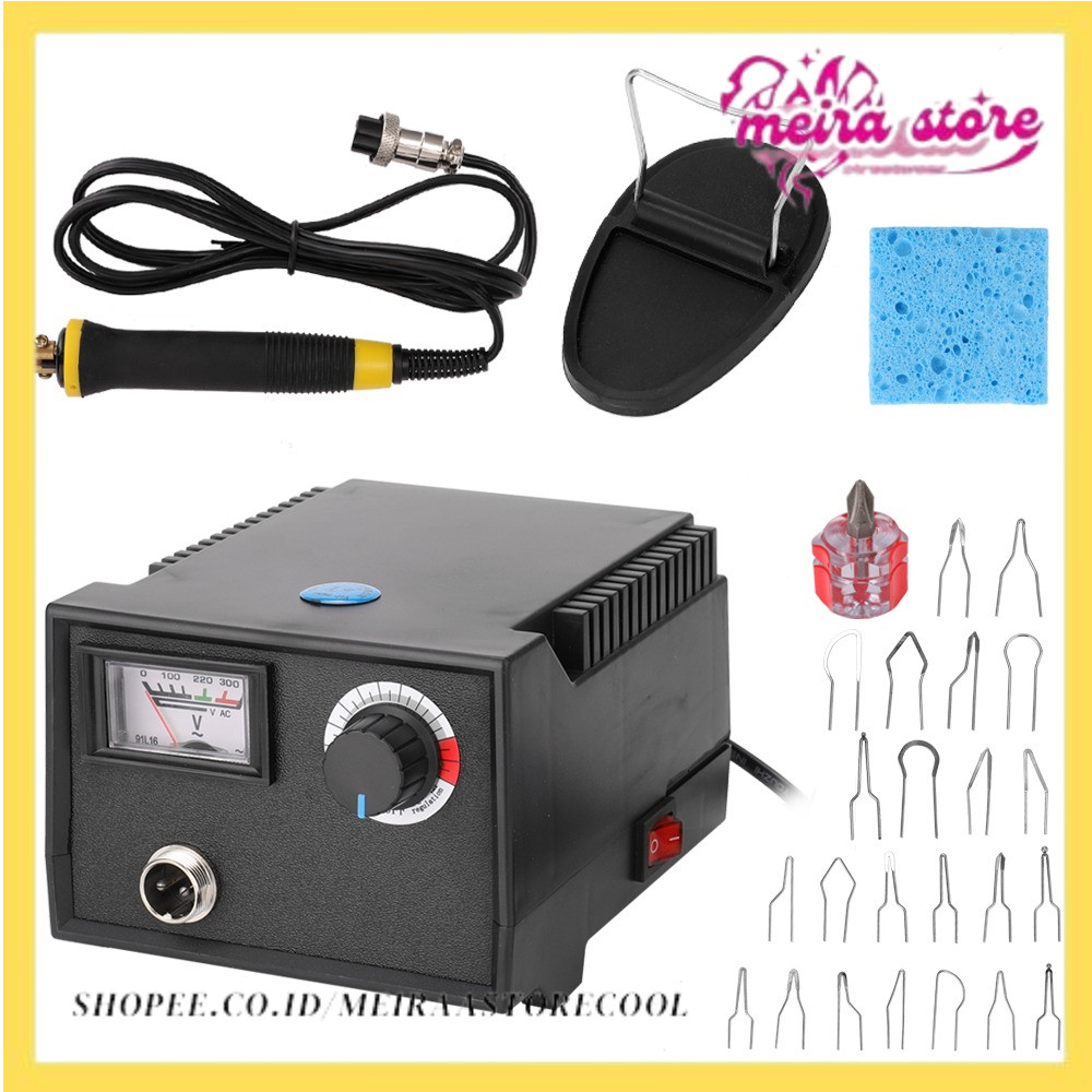 

Pyrography Machine Wood Burning Pirograbador Adjustable Temperature Burner Wood Cautery Pyrography Pen Gourd Crafts Tool Set