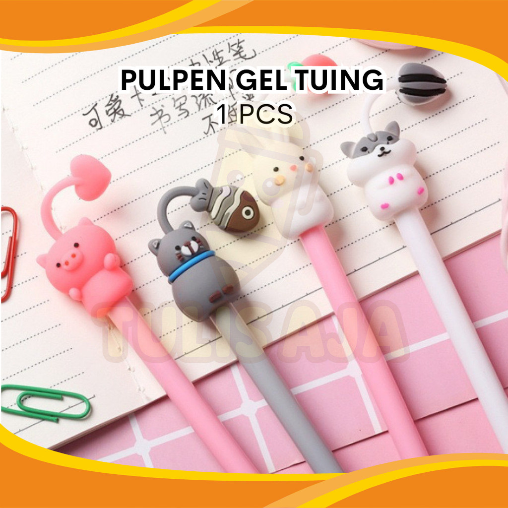 

PULPEN GEL PENA MOTIF ANIMAL 0.5 MM LUCU KARAKTER HEWAN