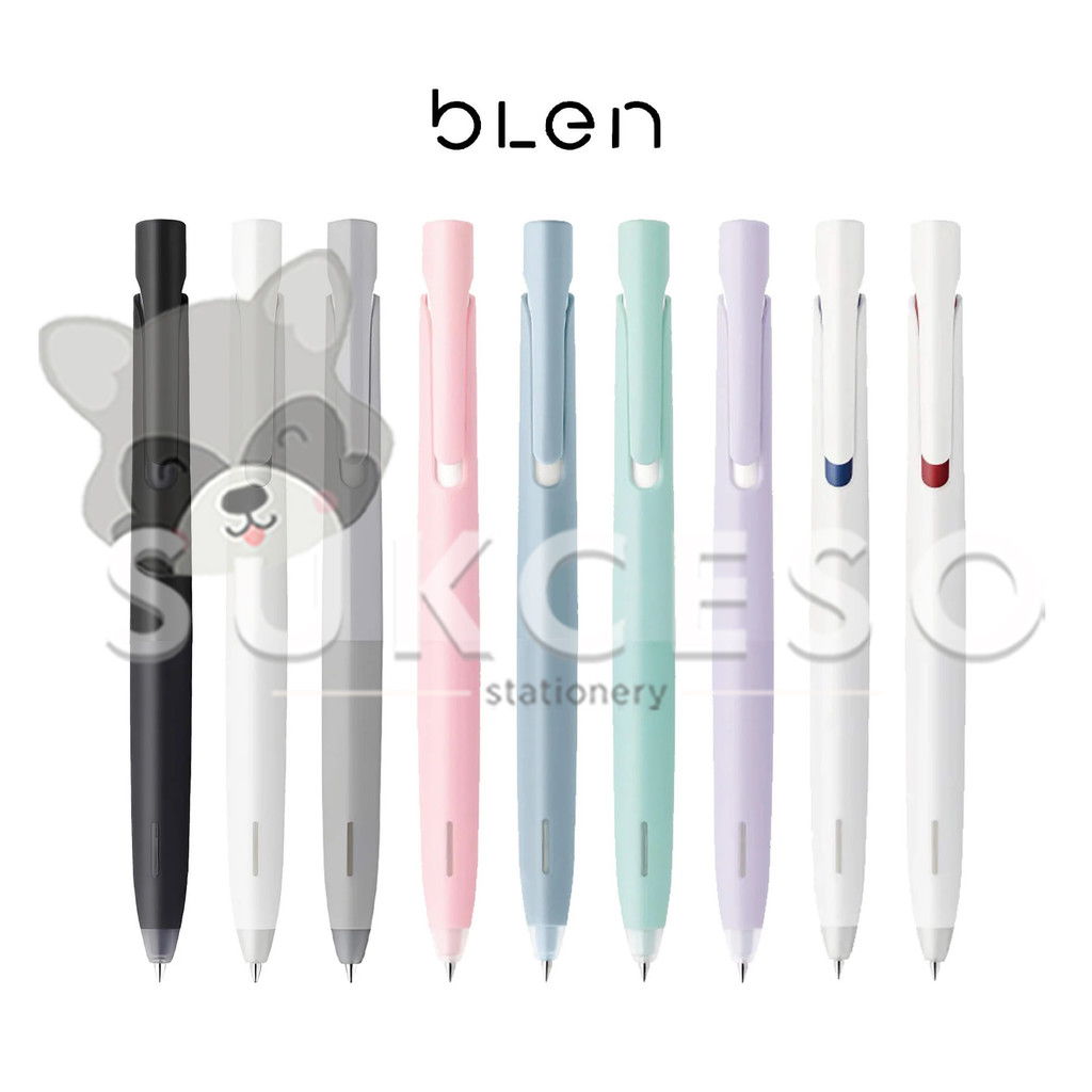 

ZEBRA Blen Emulsion Ink Pen 0.5mm / 0.7mm Pastel - Pulpen SATUAN