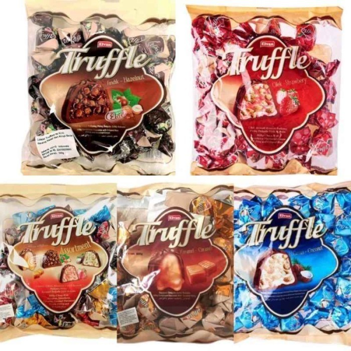 

Cokelat Truffle Elvan Assortment 400 Gram 2026 Coklat Turki Halal BPOM