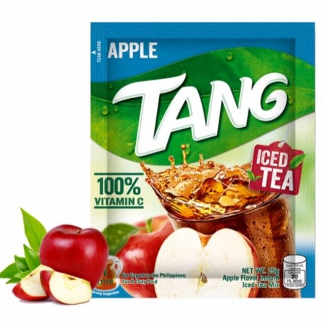 

PROMO! Tang Powdered Juice Ice Tea Apple 100% Vitamin C 20g