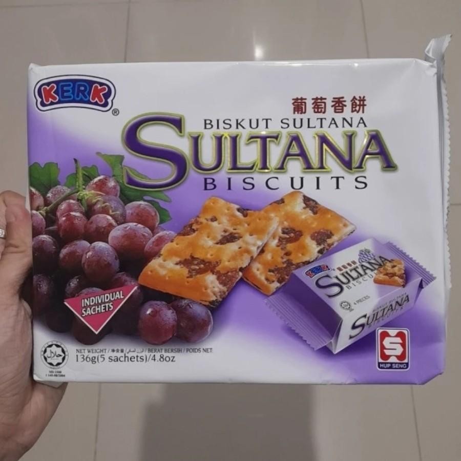 Sultana Biscuits Biscuit Dengan Kismis 90gr