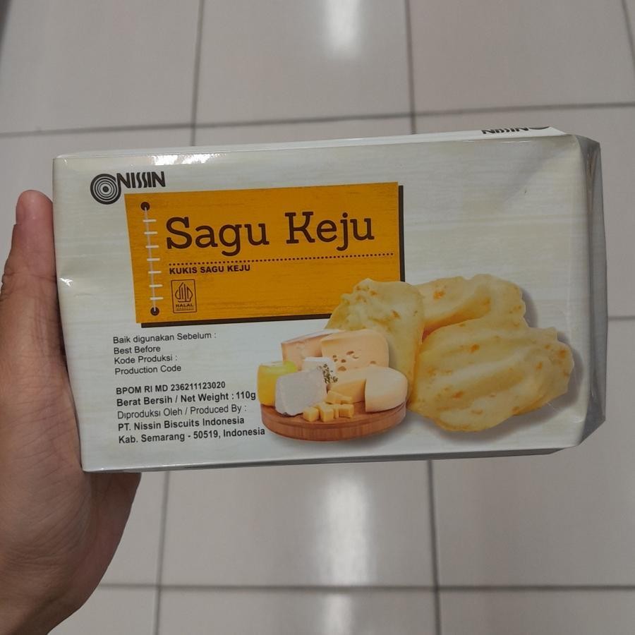 

Nissin Sagu Keju Cookies Kukis 110gr