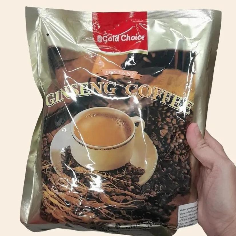 

Gold Choice Ginseng Coffee Kopi Krimer dengan Ginseng ( isi 20 )