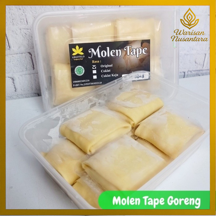 

Molen Tape Argotelo Frozen Siap Goreng Lumer Di Dalem Oleh-Oleh Khas Salatiga enak
