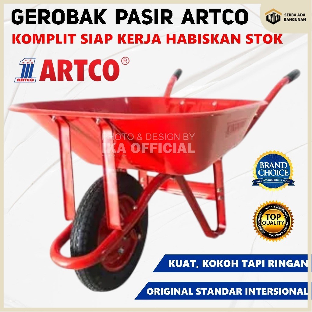 SAB Gerobak Sorong Artco Asli / Gerobak Pasir Artco GOSEND and GRAB only ARTCO GEROBAK SORONGAN PASI
