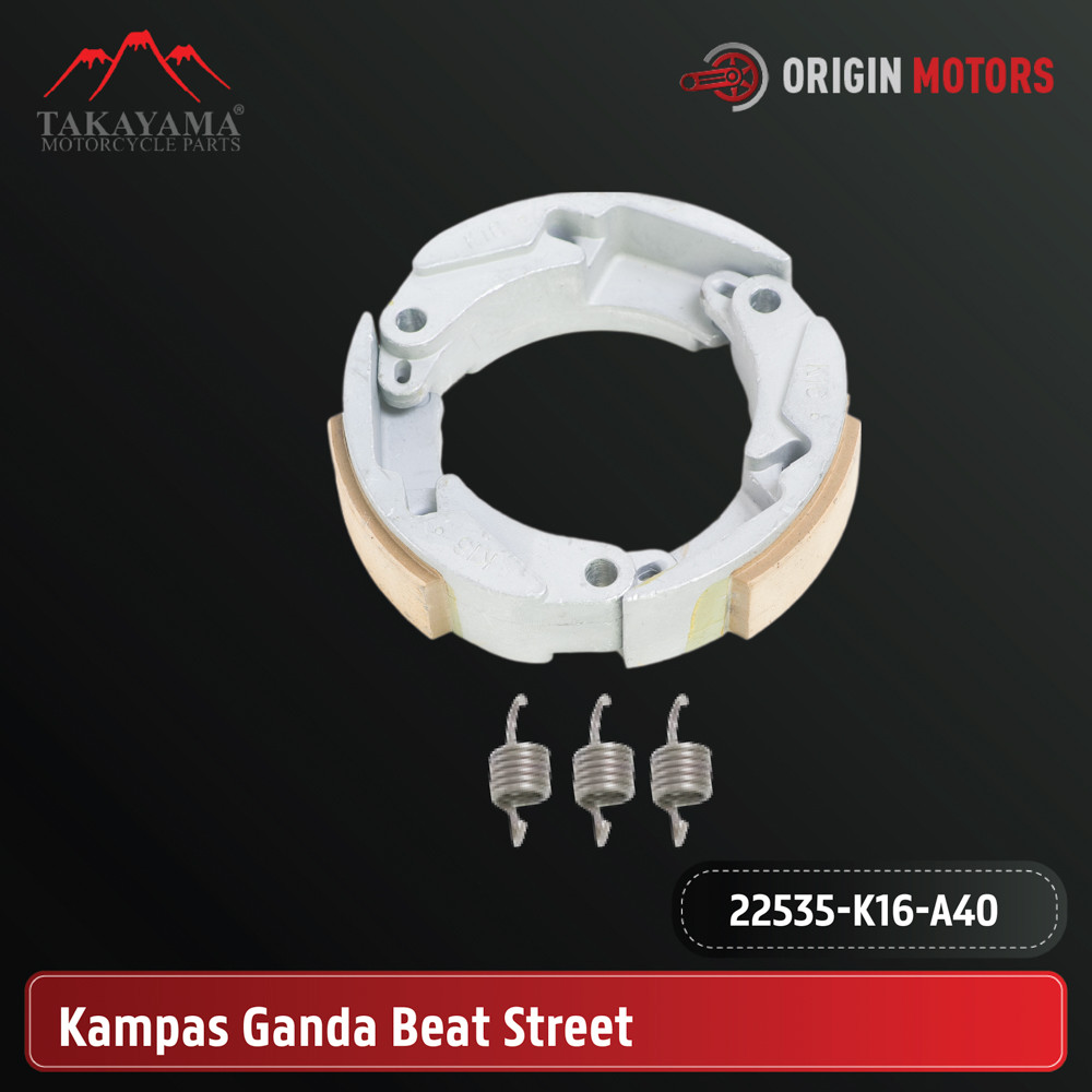 Takayama Kampas Ganda Otomatis K16 Beat Street / Scoopy ESP 2016-2019