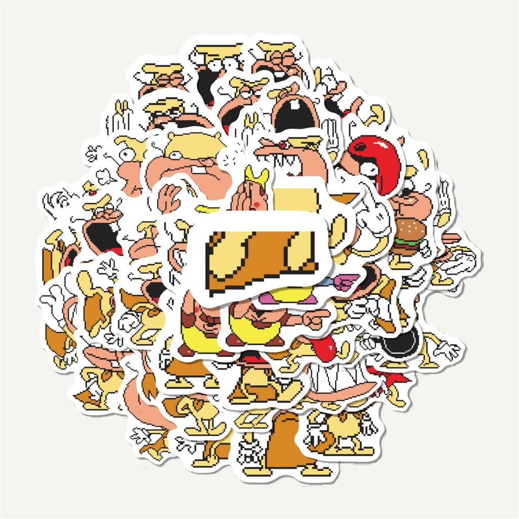 

Sticker Pack Stiker Pizza Tower V10 | Sticker TUMBLR | Stiker LAPTOP KOPER HELM