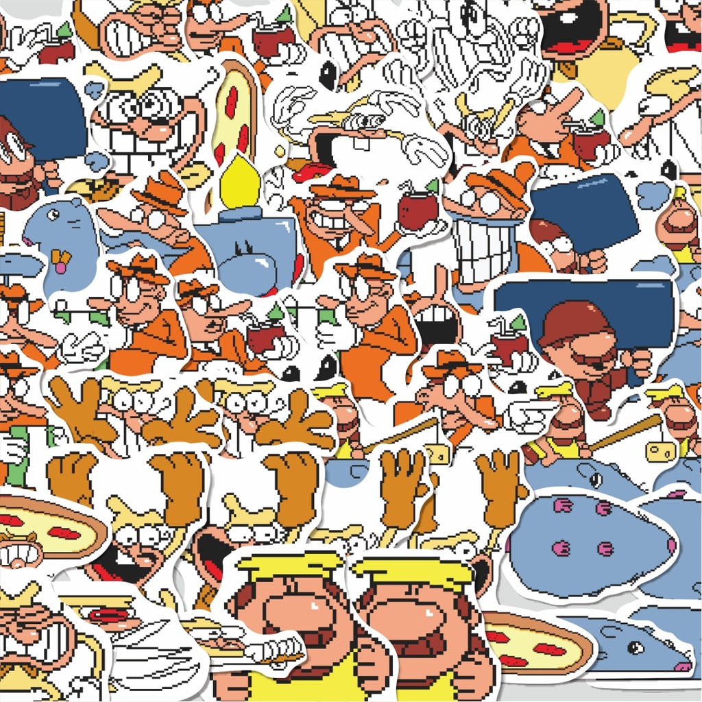 

Stiker Cutting Pack Stiker Pizza Tower V32 Isi 100Pcs Series Aesthetic Lucu Keren Untuk Koper Bahan Vynil