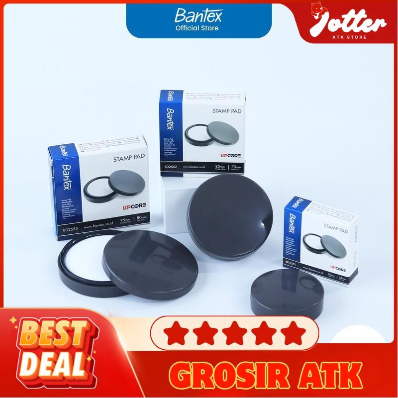 

STAMP PAD BANTEX BULAT | Jotter GROSIR ATK