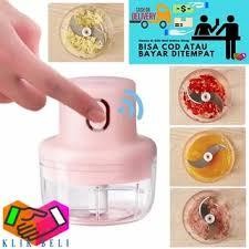 BLENDER CHOPPER PORTABLE MINI USB Chopper Elektrik Tanpa Kabel Pencincang Makanan
