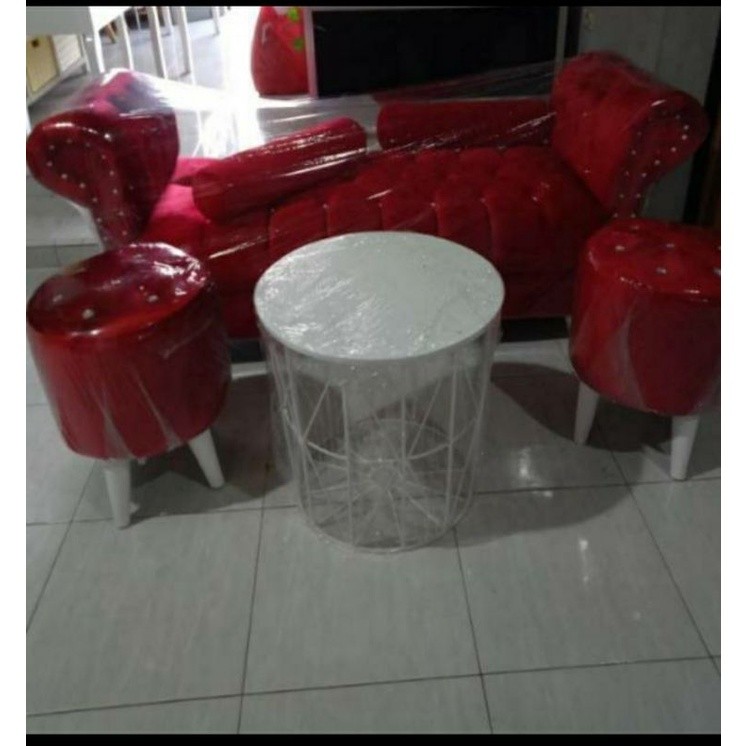 sofa bench chesterfild set