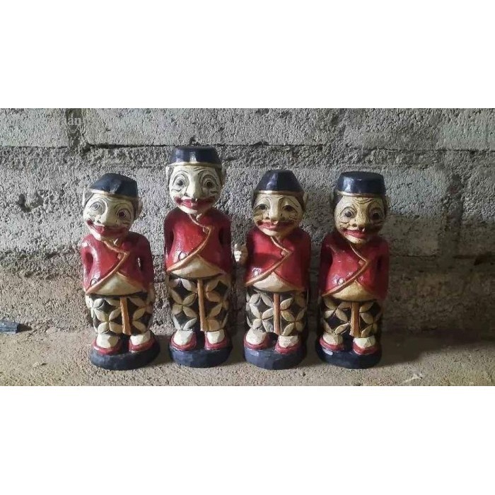

patung punokawan termurah seragam mewah bk Keris sengkelat majapahit mataram kartosuro kartasura BalineseJawa Javanese Jawi Kuno Purw antik
