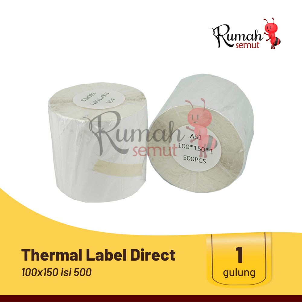 

Thermal Label Direct 100x150 isi 500