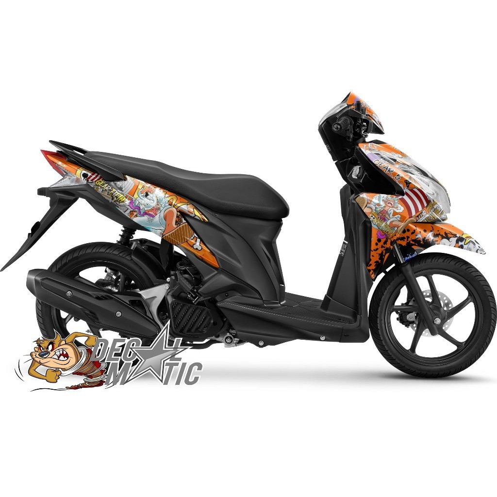 [Decal Anime] Decal Vario 125 Full body Stiker Vario 125 Sticker Full Body Vario 125 TECHNO - OLD - 