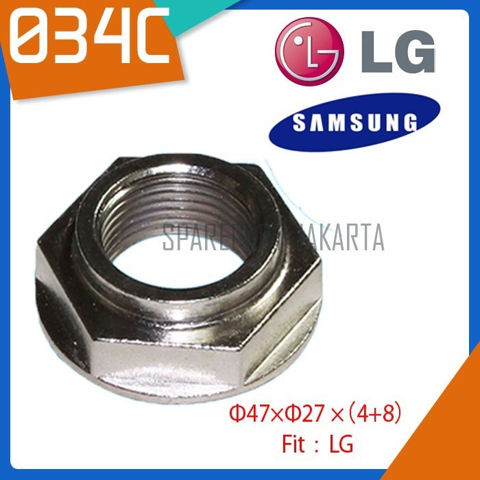 LM99 Mur gearbox mesin cuci 1 tabung Panasonic top loading GGK-034C