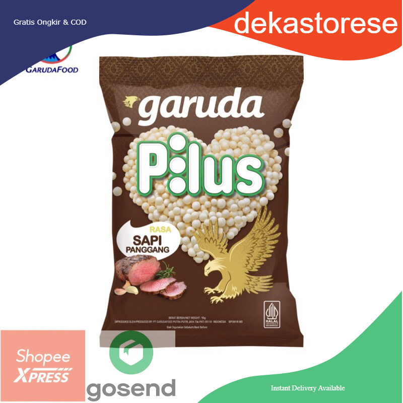 

Garuda Pilus rasa Sapi Panggang, mie goreng dll 75gr