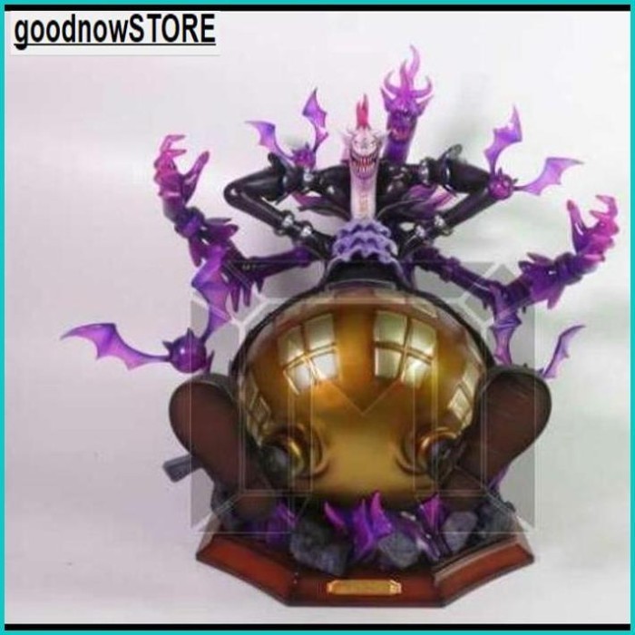 Rare Action Figure Gecko Moria Resin Anime One Piece Model Palace Moriah terbaru