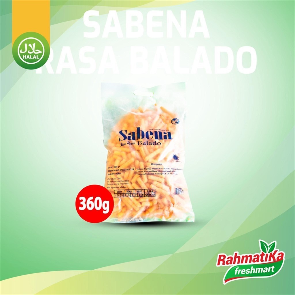 

Sabena Stik Rasa Pedas Balado 360 gram (Snack)