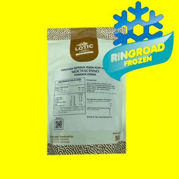 

LOTIC MOCHACINNO POWDER DRINK 500 GR
