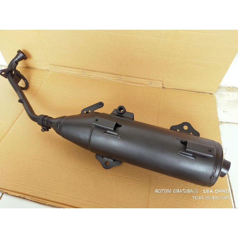 Knalpot standar yamaha xeon 125 karbu