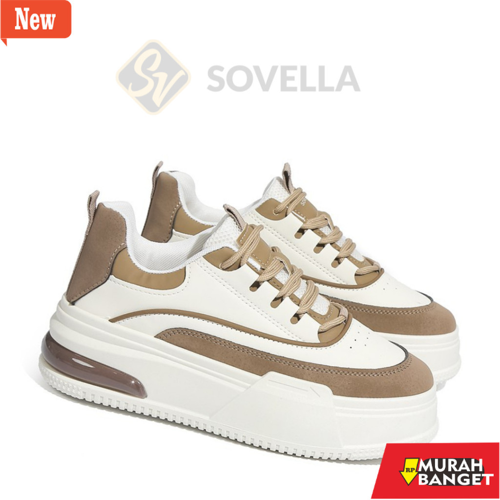 Heels wanita yg lagi viral- SOVELLA Elsa Sepatu Wanita Kets Kekinian