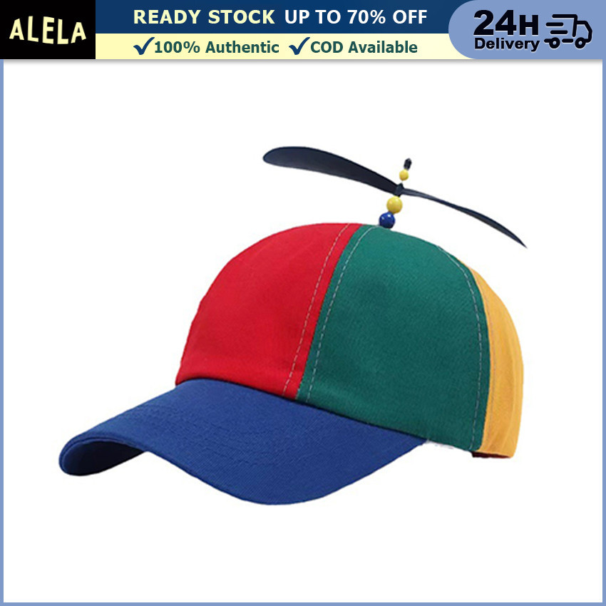 Topi Baling Baling Anak Dewasa Lucu Topi Helikopter Hat