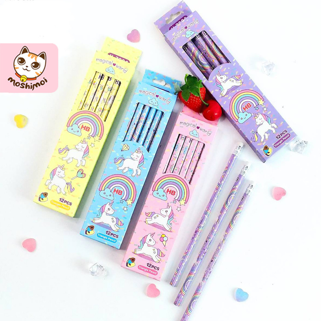 

Pensil Kayu Motif Kuda Lucu 1 Pak isi 12 Pcs HB