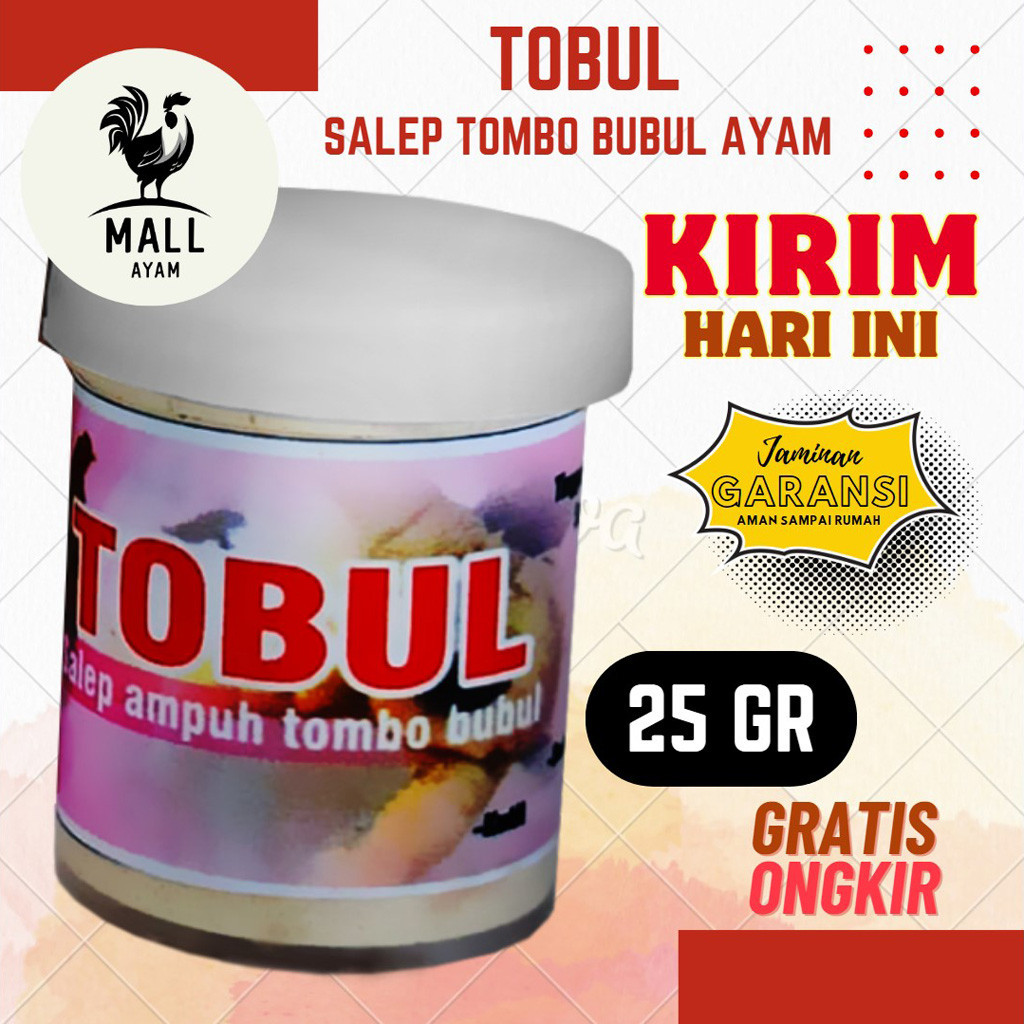 AYAM MALL Tobul Salep Tombo Obat Kaki Ayam Obat Bubul Ayam Burung Krim Salep Kaki Bebek Unggas Burun