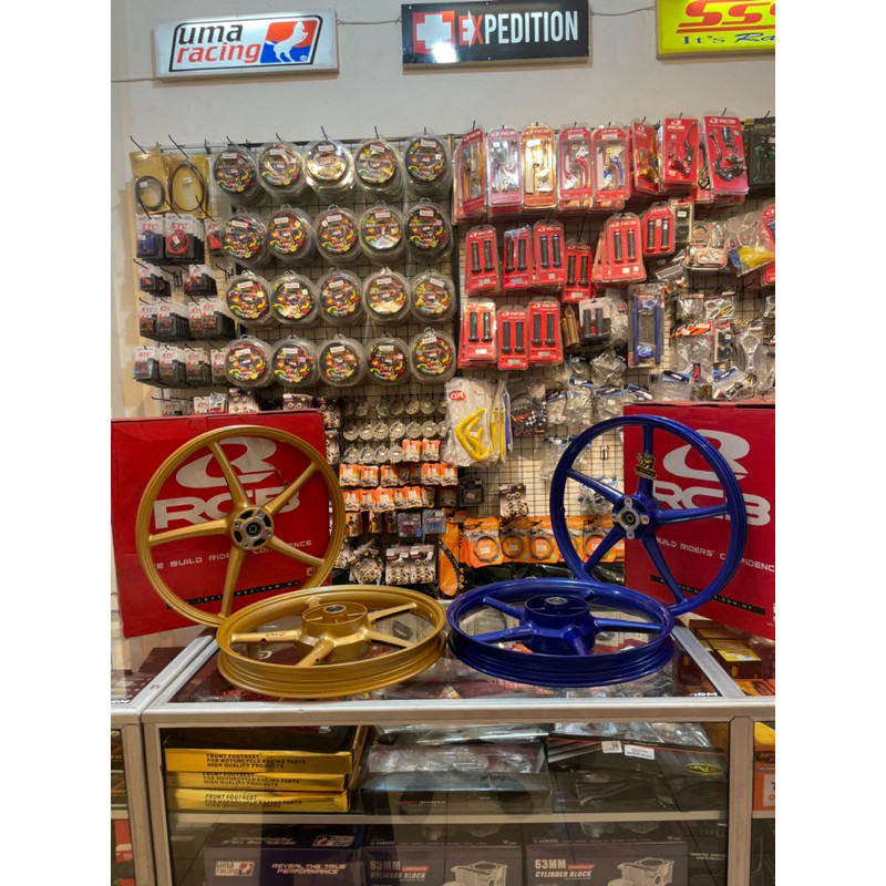 VELG RCB SP 522 (palang 5) JUPITER/FIZR/VEGA/RX-KING 140-17/160-17 ORIGINAL RCB