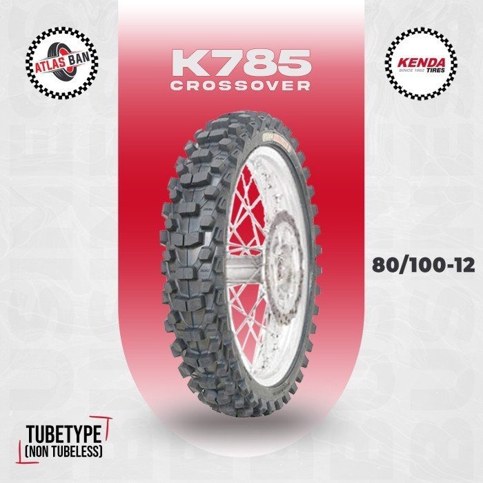 Ban Motor TRAIL MINI CROSS KENDA K785 80/100 Ring 12