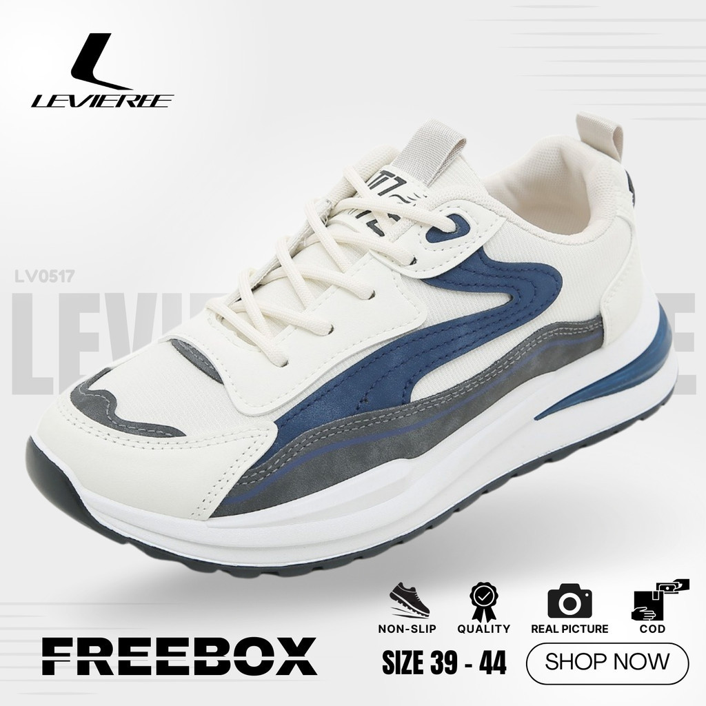 LVR Mingyu Sepatu Sneakers Pria Sport Fashion Kasual Terbaru FREE BOX LV0517