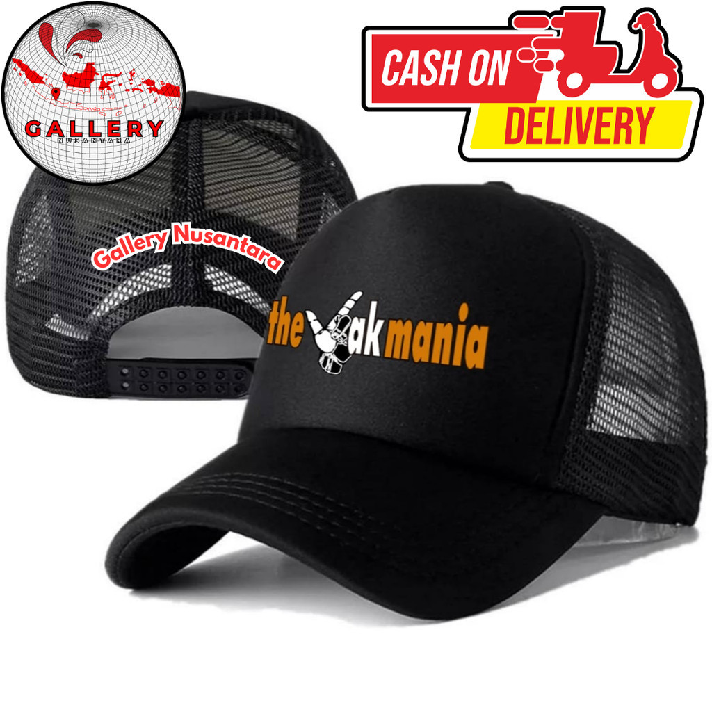 Gallery Nusantara Topi Trucker THE JAK MANIA - Topi Distro THE JAK MANIA Logo - Topi THE JAK MANIA P