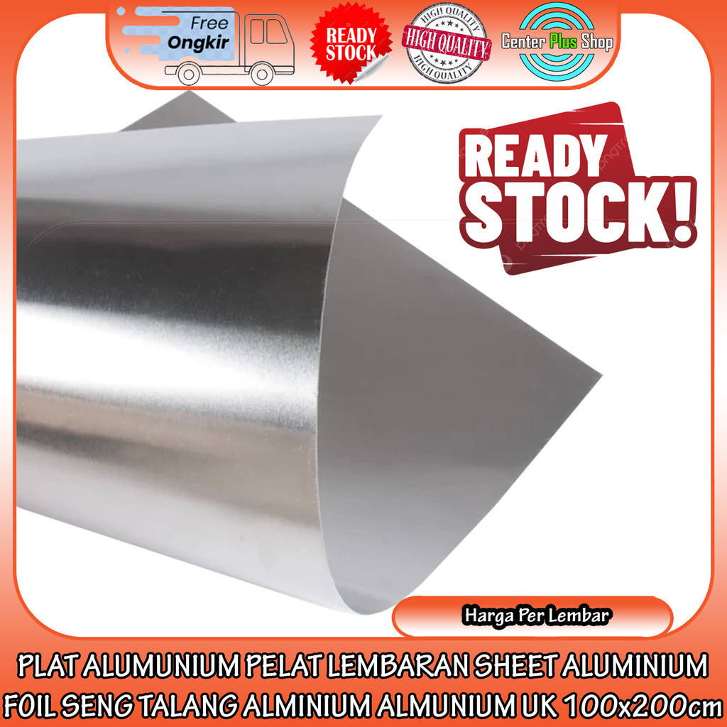 [Kargo] Aluminium Pelat Lembar 0,70 mm - 3,00 mm Plat Lembaran Sheet Alumunium Foil Seng Talang PLAT