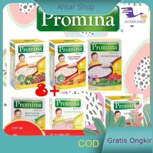 Promina Bubur Tim Bayi Sachet  Usia 6  8 9 Bulan Makanan Mpasi Promo