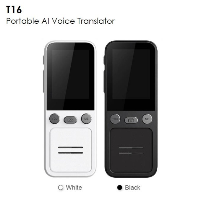 T16 - Portable Audio AI Voice Translator - Support Photo Translation