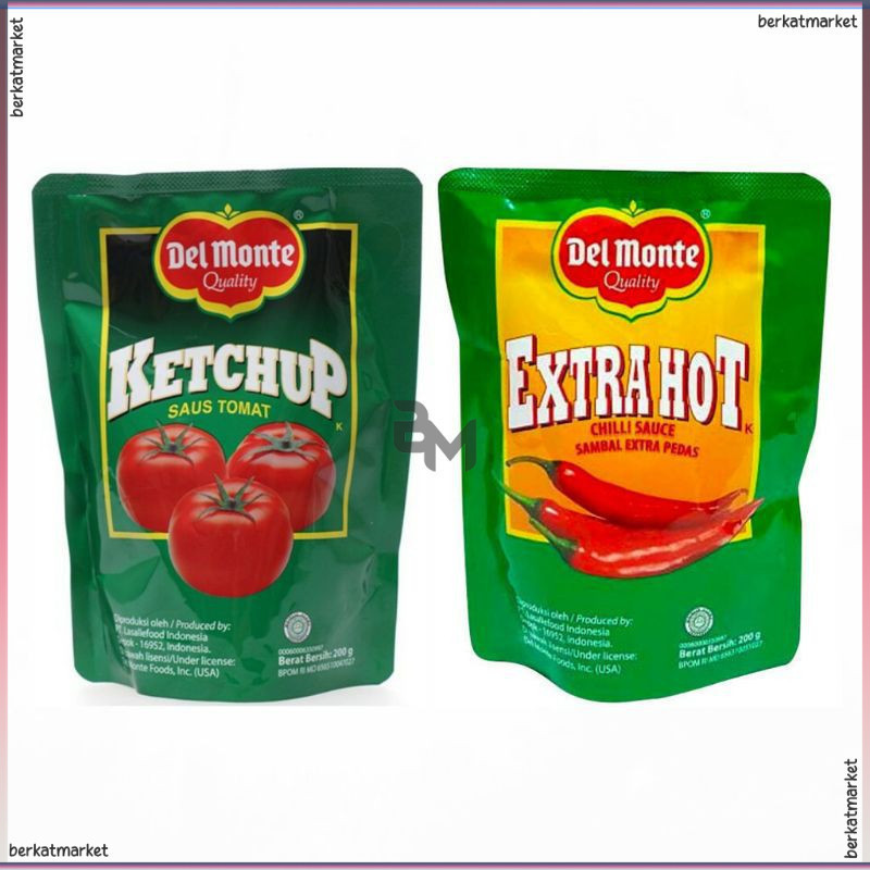 

Del Monte Saus Sambal Tomat Pouch 200ml