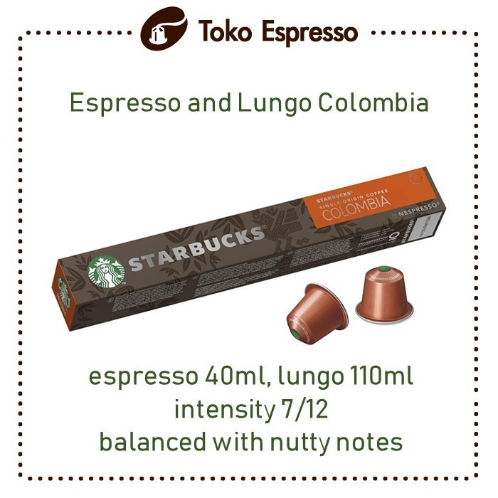 

Starbucks Coffee Capsules Kompatibel untuk Nespresso - Colombia