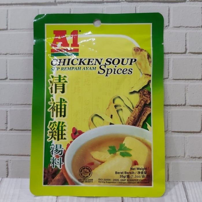 

TERJUAL A1 chicken soup spices / A1 sup rempah ayam