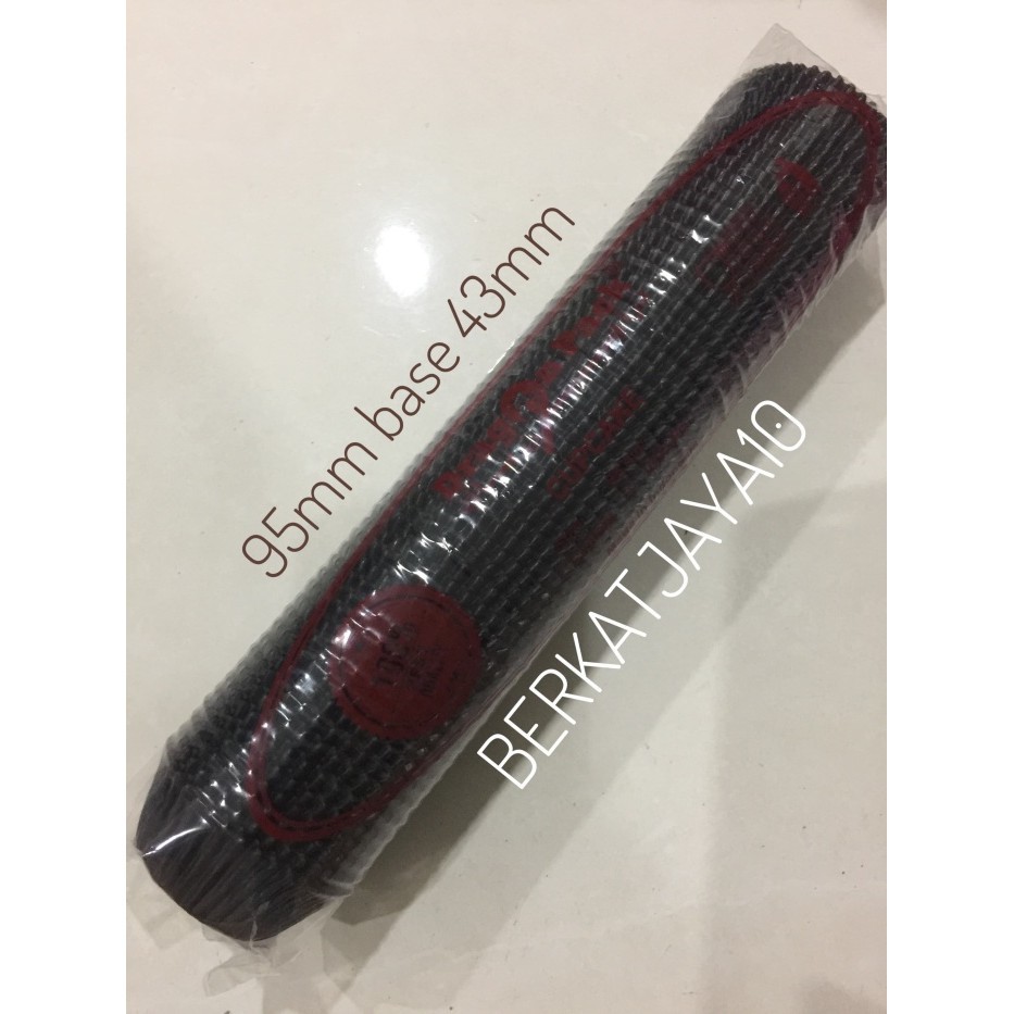 

TERJUAL Cake cases Cup cake case alas kue Hitam bahan glassine 95mm isi 1000