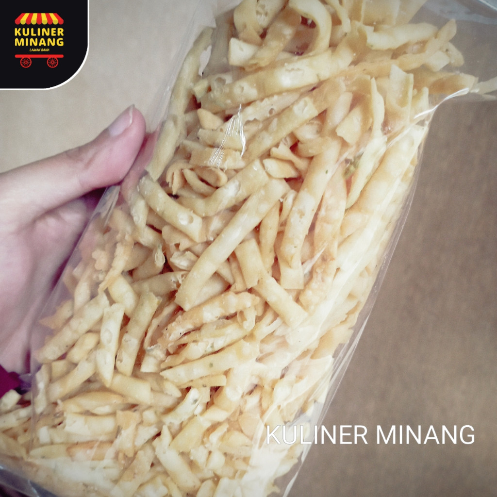 

Kuliner Minang Kue Bawang Ampia 250g Asli Guguak