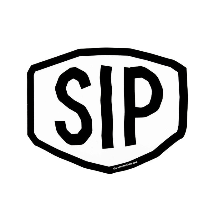 

SK27 SIP Tape Logo Sticker Original SIP Scootershop - white
