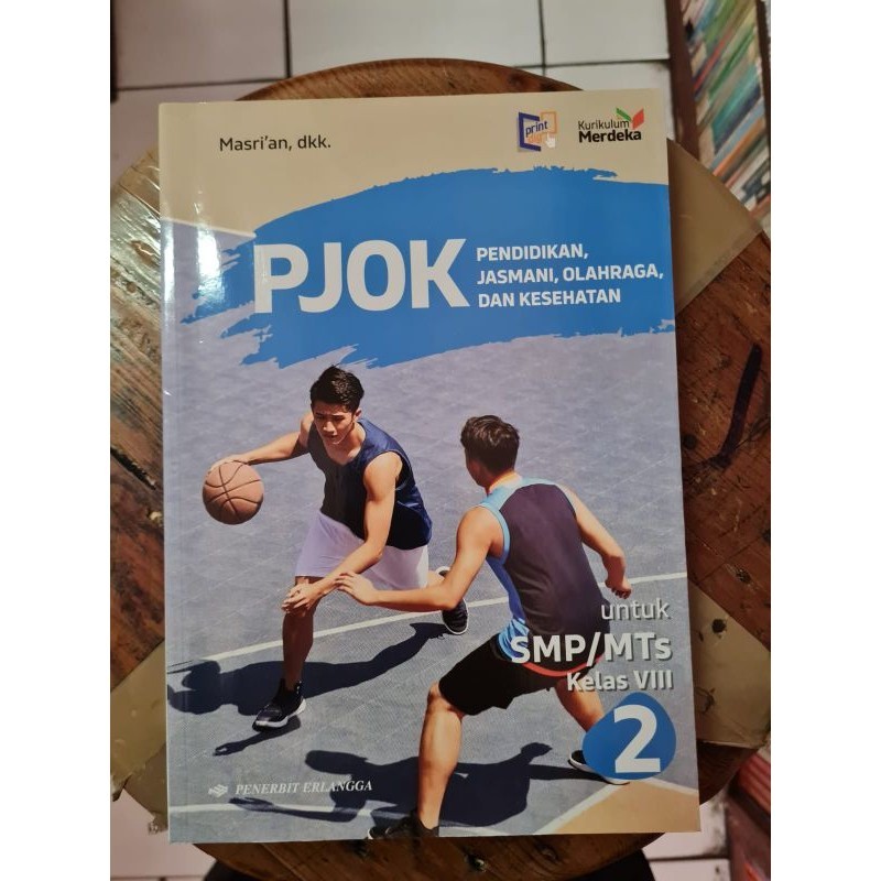 OBRAL Buku SMP PJOK Kelas 8 Kurikulum Merdeka Erlangga