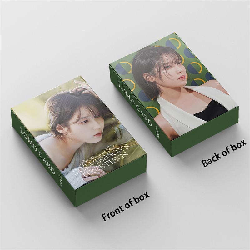 

55pcs/set KPOP IU New Album 2024 Season's Greetings LOMOCard Lee Ji Eun Beautifully Printed Collectible Gift Postcard Photo Card