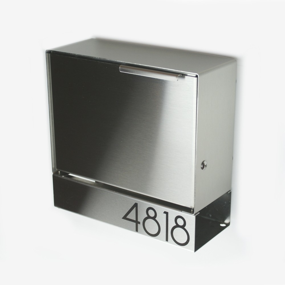

Waterproof Outdoor simple Mailbox Steel Parcel Delivery Box Apartment Letter Box