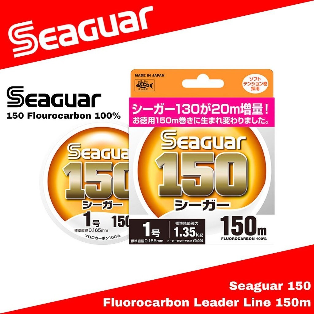 Seaguar 150 Fluorocarbon Leader Line 150m