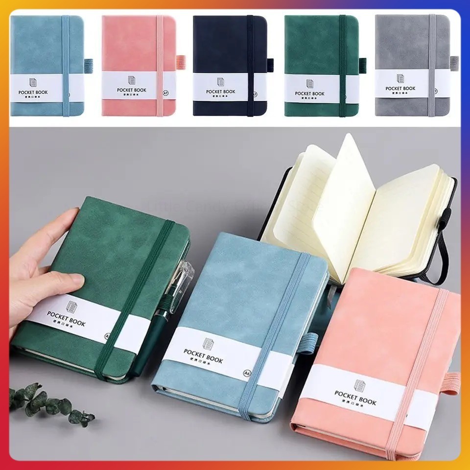 

Notebook mini portabel A5/A6/A7/notepad portabel tebal-100 lembar
