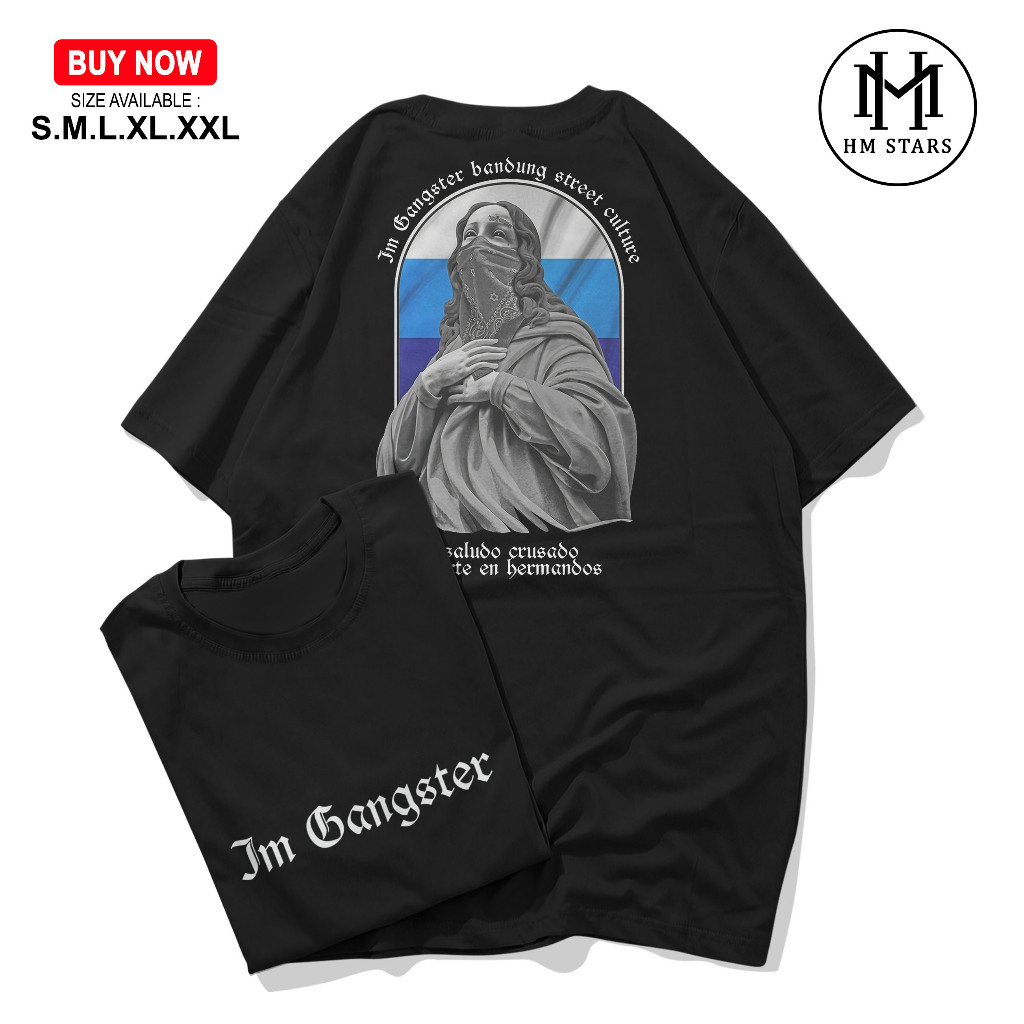 KAOS IMGANGSTER - IMGANGSTER BANDUNG - GANGSTER BANDUNG - IM GANGSTER INDONESIA - KAOS BRIGEZ MOONRA